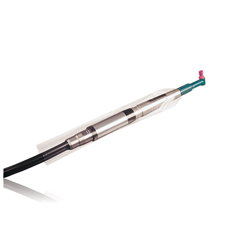 Denticator T-Bar Light Handle Sleeve, 5.75" x 4.5", Clear, 500/Pk, 670350 thumbnail 2