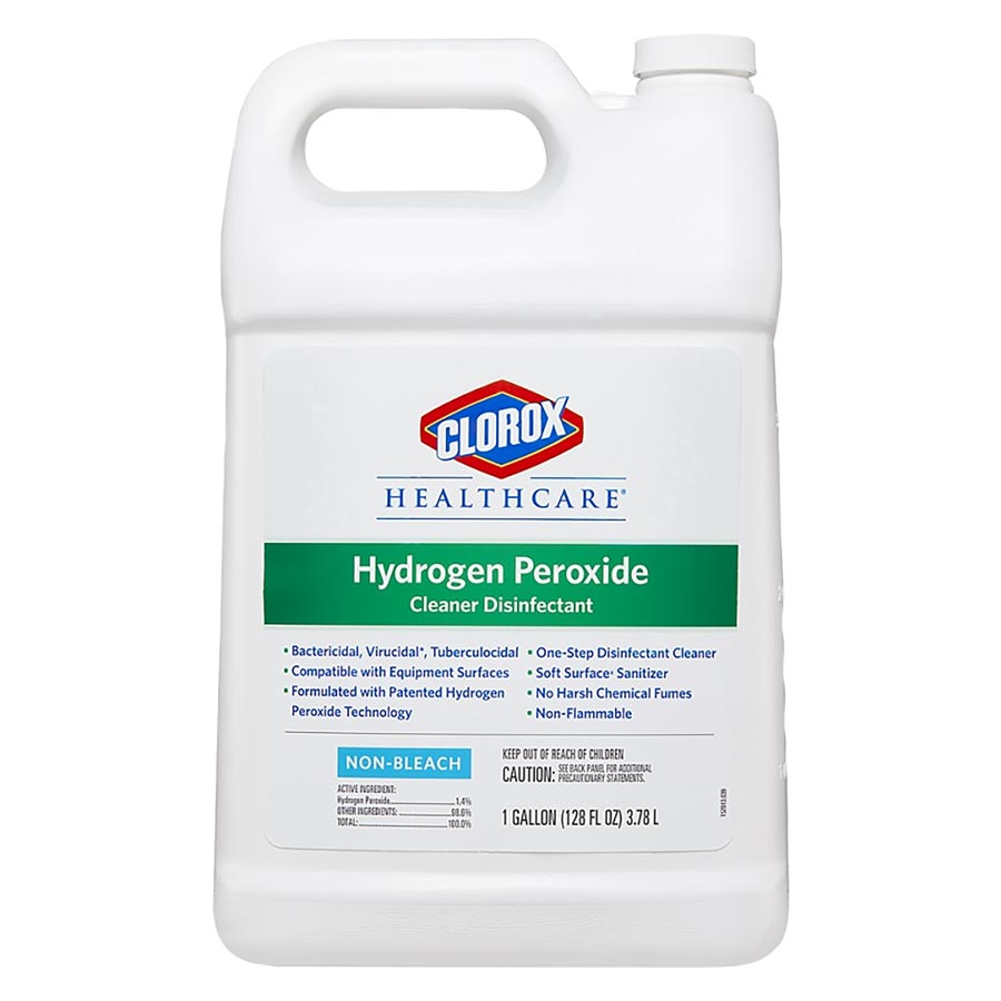 Clorox Hydrogen Peroxide Disinfectant Cleaner Gallon 4/CS 30829 thumbnail 3