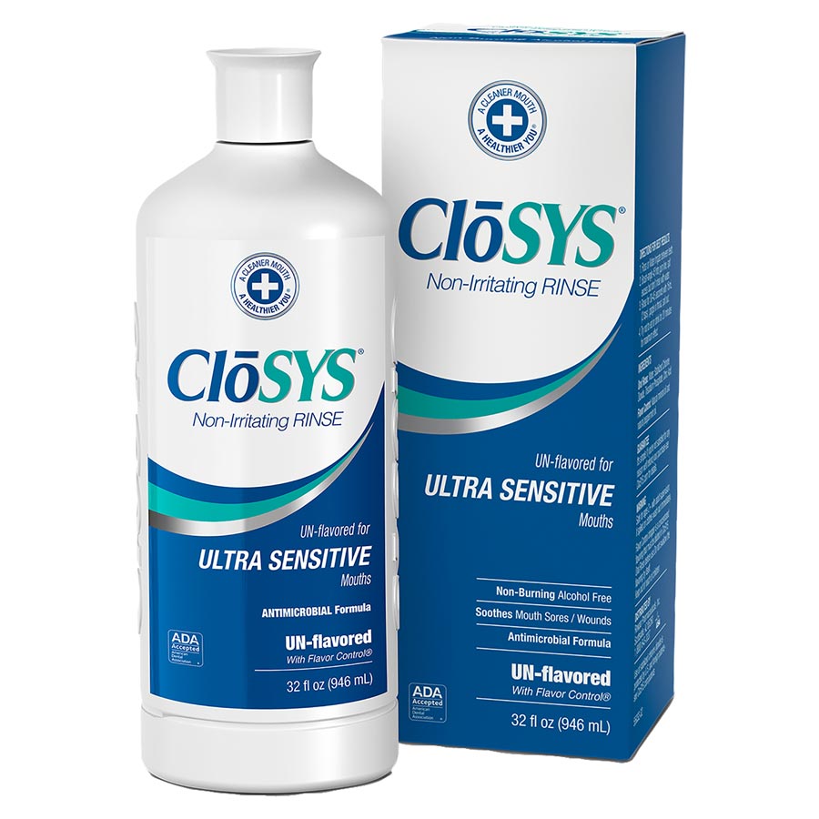 CloSYS Finishing Mild Mint Oral Rinse 32 oz 32oz/Bt thumbnail 8