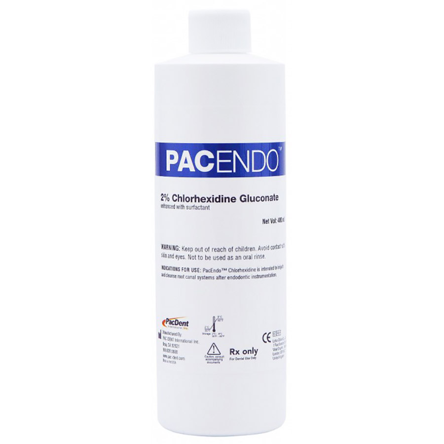 PacEndo Irrigant/Cleanser 2% Chlorhexidine Solution Solution 480 mL Ea product image
