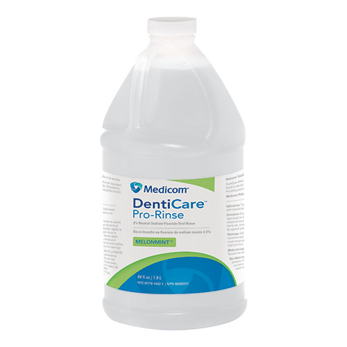 DentiCare, Fluoride Oral Rinse, 2% Neutral Sodium Fluoride, 2 L, Mint, 1/Pk, 10044-M thumbnail 3