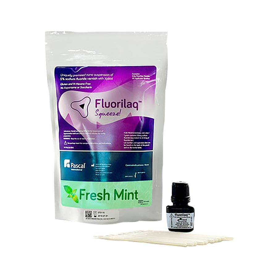 Fluorilaq Squeeze Fluoride Varnish Fluoride 9.5 mL Fresh Mint 9.5ML/BT thumbnail 4
