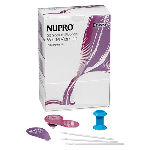 NUPRO White Varnish, 0.4 g, Easy Application, Raspberry, Pk/Box, 130213 product image