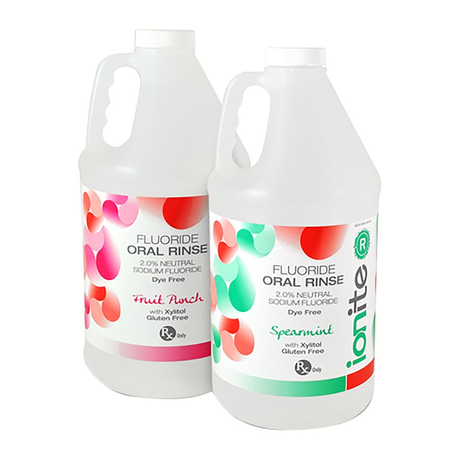 ***DiscontinueNA when depleted***Ionite R Neutral Sodium Fluoride 2% Rinse 64oz Fruit Punch 56-00121 - ***DiscontinueNA when depleted***Ionite R Neutral Sodium Fluoride 2% Rinse 64oz Fruit Punch 56-00121 - Image 1