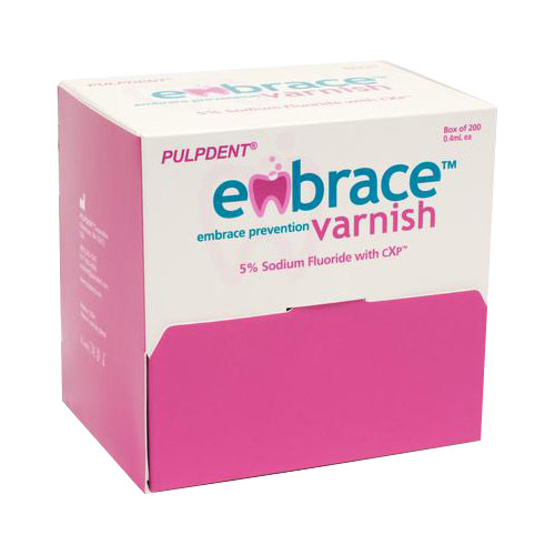 Embrace Varnish, Unit Dose with Applicator Brush, 0.4 ml, 200/Pk, FV200 product image