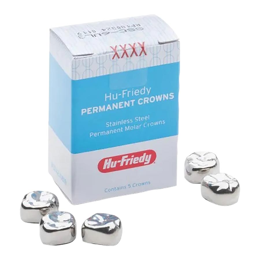 PERMANENT CROWNS Crowns Size 6LR5 Lower Right Refill Package 5/Bx product image