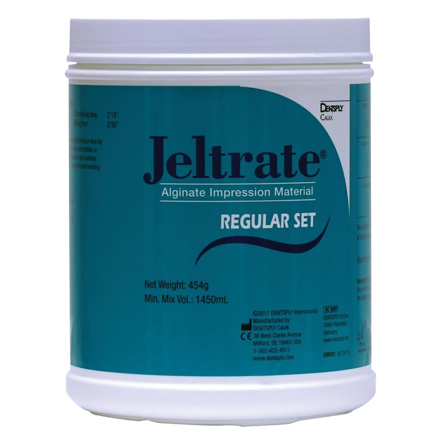 Jeltrate Alginate Impression Material, Regular Set, Can, 1 lb, 1/Pk, 608503 thumbnail 9