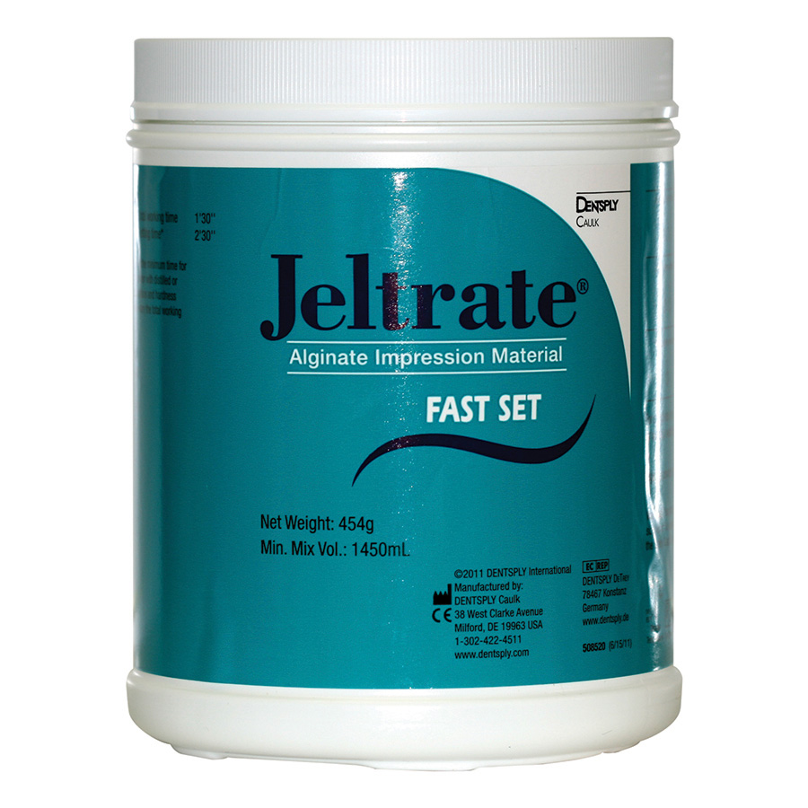 Jeltrate Alginate Impression Material, Fast Set, Can, 1 lb, 1/Pk, 608522 thumbnail 8
