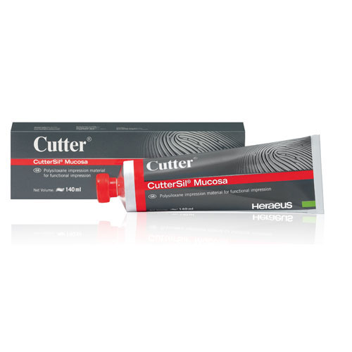 CutterSil Mucosa Silicone Impression Material, 140 ml Tube, Orange, 1/Pk thumbnail 5