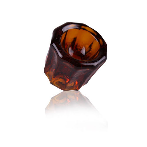 Dappen Dish Glass Amber 1pc product image