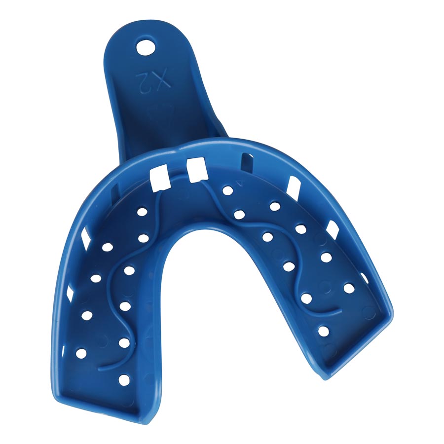 Excellent Disposable Impression Tray 2 X-Large Lower 12/Bg thumbnail 6