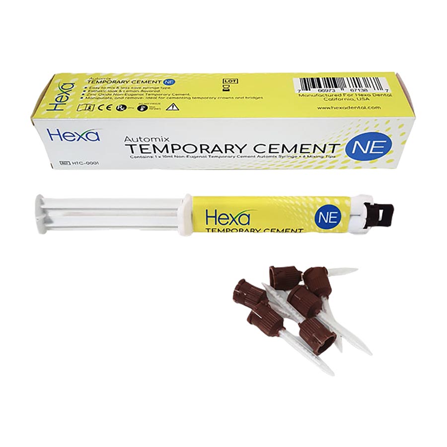 Hexa Temporary Cement N/E Automix 10ml HTC-0001 - Hexa Temporary Cement N/E Automix 10ml HTC-0001 - Image 1