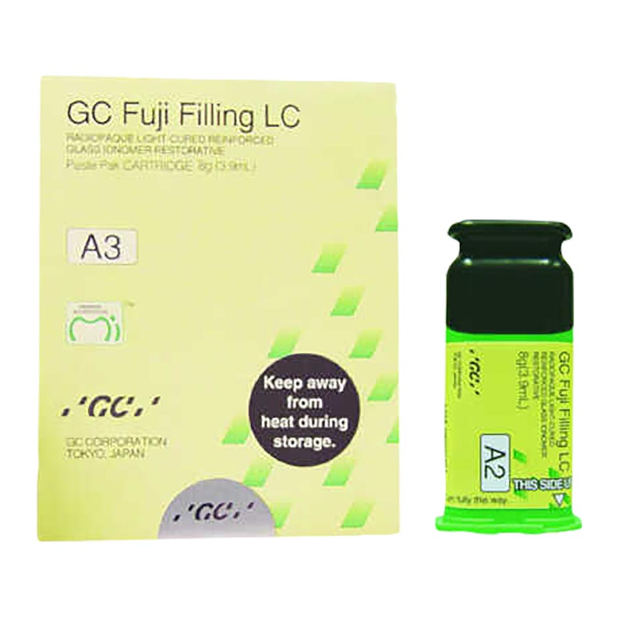 Fuji Filling LC Glass Ionomer Restorative, Triple-Cure, Cartridge Refill, 8 g, A2, 1/Pk, 002475 product image