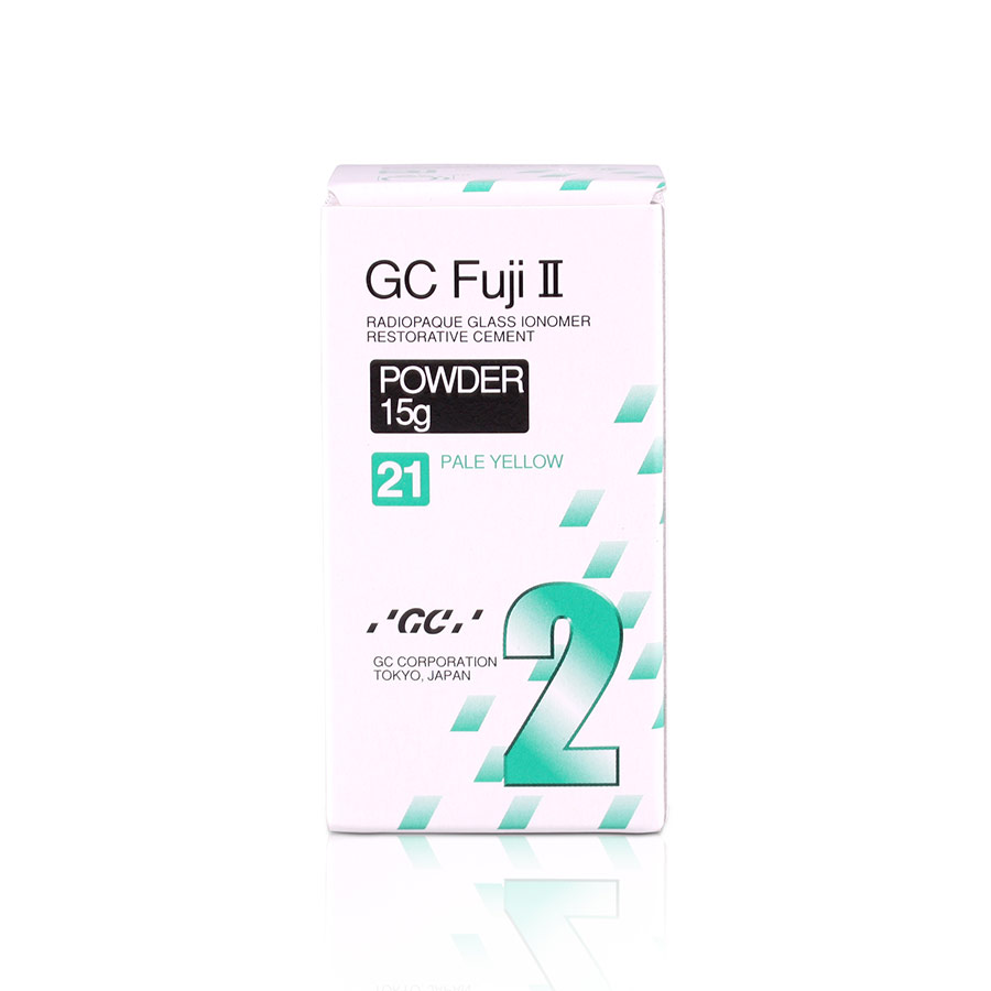 GC Fuji II Glass Ionomer Powder 23 Dark Gray Refill 15gm/Bt thumbnail 7