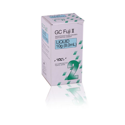 Fuji II Glass Ionomer Restorative, Self-Cure, Liquid Only, 8 ml, 1/Pk thumbnail 9