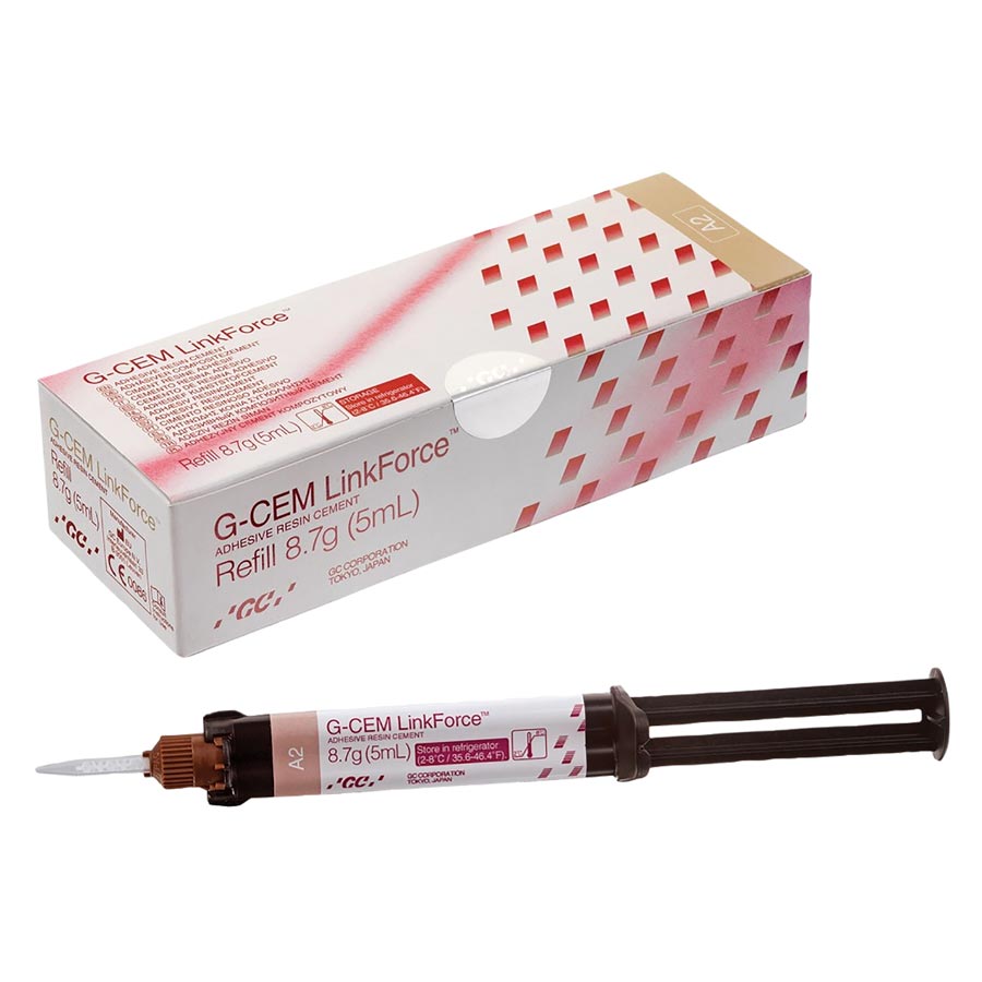 G-Cem LinkForce Cement, Syringe Refill, 5 ml, Translucent, 1/Pk thumbnail 8