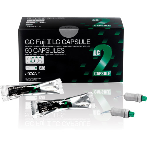 GC Fuji II LC Glass Ionomer Capsule C4 Refill 48/Bx thumbnail 4