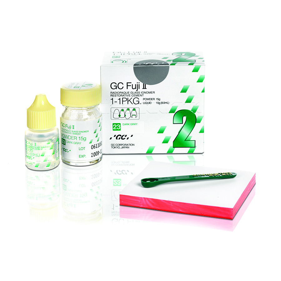 Fuji II LC Improved Glass Ionomer Restorative, Light-Cure, Powder Refill, 15 g, A1 Pedo, 1/Pk thumbnail 8