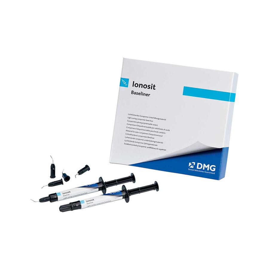 Ionosit Microspand Light-Cured Compomer Baseliner, Syringe, 0.3 g, Office Pack, 5/Pk, 210911 thumbnail 9