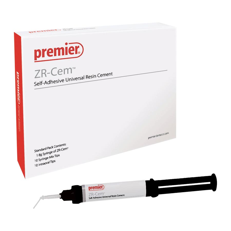 ZR-Cem Self-Adhesive Resin Cement, Standard Pack, 8 g, Opaque White thumbnail 5