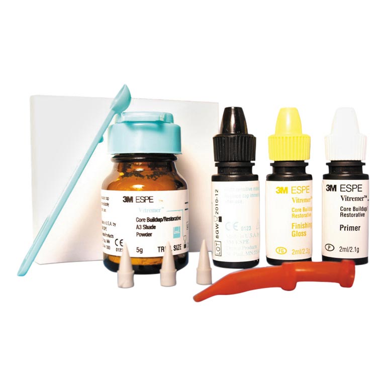 3M Vitremer Restorative Material Glass Ionomer Blue Trial Kit Ea thumbnail 3