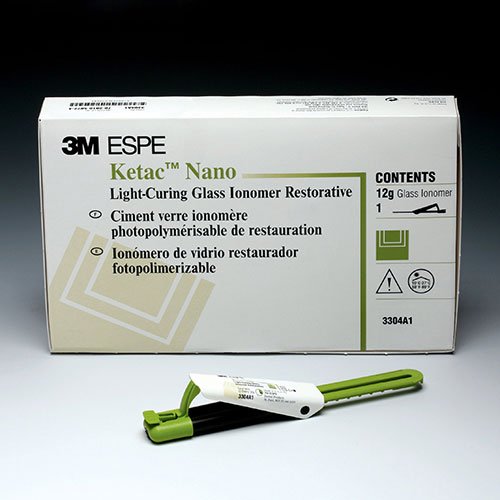 Ketac Nano Light-Curing Glass Ionomer Restorative, Clicker Dispenser Refill, 12 g, A1, 1/Pk thumbnail 4