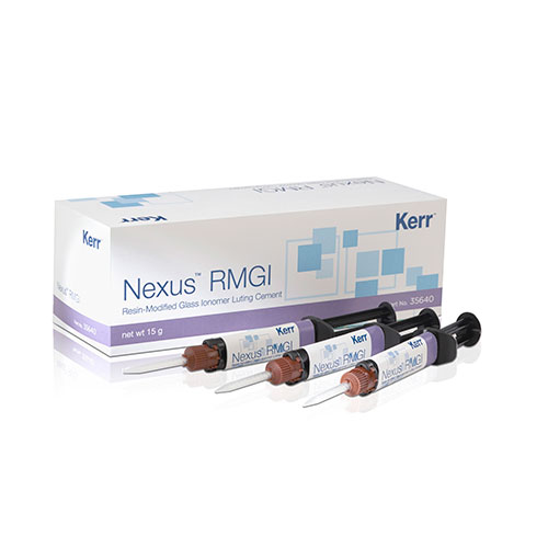Nexus RMGI Glass Ionomer Luting Cement, Dual-Mix, Syringe Kit, 5 g, 1/Pk, 35640 thumbnail 9