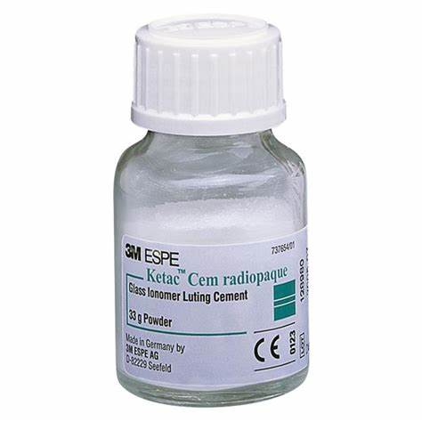 Ketac Cem Radiopaque Glass Ionomer Luting Cement, Powder Refill, 33 g, 1/Pk thumbnail 8