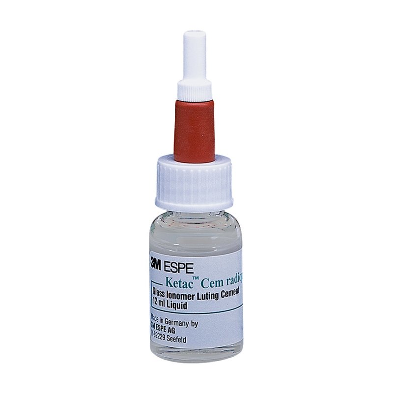 Ketac Cem Radiopaque Glass Ionomer Luting Cement, Liquid Refill, 12 ml, 1/Pk thumbnail 9