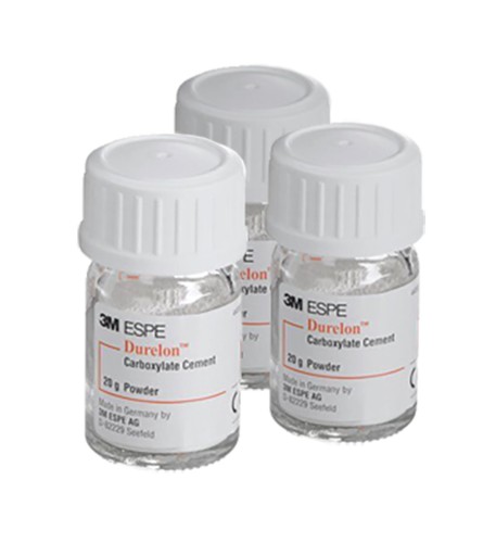Durelon Carboxylate Luting Cement, Regular Set, Powder Triple Pack, 20 g, 3/Pk thumbnail 9