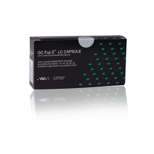 GC Fuji II LC Glass Ionomer Capsule Dark Assorted Refill Package 24/Bx thumbnail 8