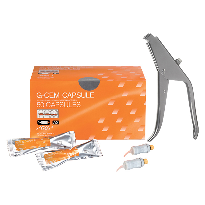 G-Cem Self-Adhesive Resin Cement, Capsule Starter Kit with Applier, 50/Pk thumbnail 5