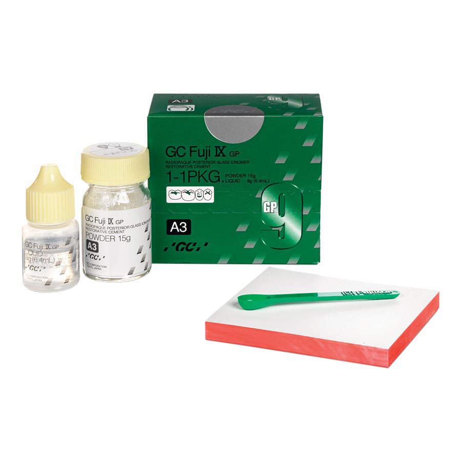 GC Fuji IX GP Glass Ionomer Powder / Liquid A2 1:1 Starter Package Ea thumbnail 3