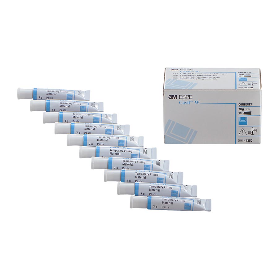 Cavit-W Temporary Filling Material, Medium Set, 7 g Tube, White, 10/Pk thumbnail 9