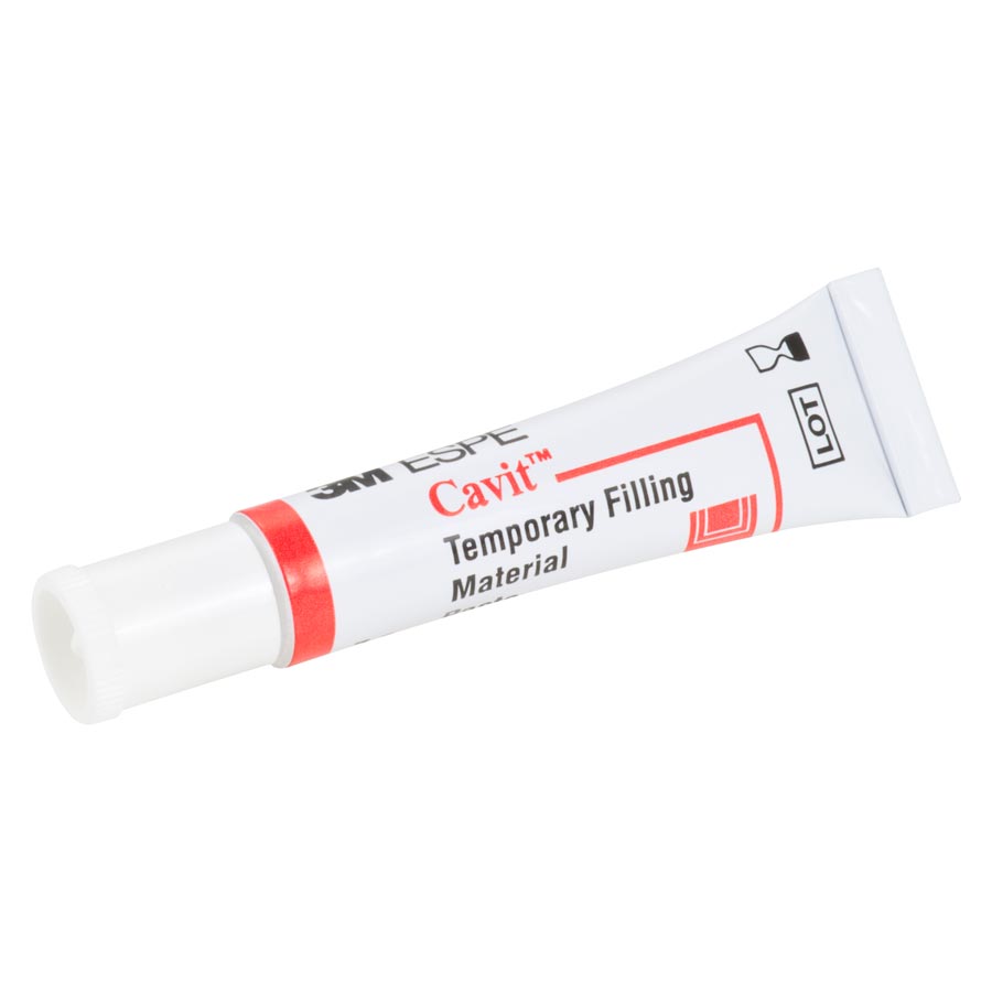 Cavit-O Temporary Filling Material, Hardest Set, 7 g Tube, Pink, 10/Pk product image