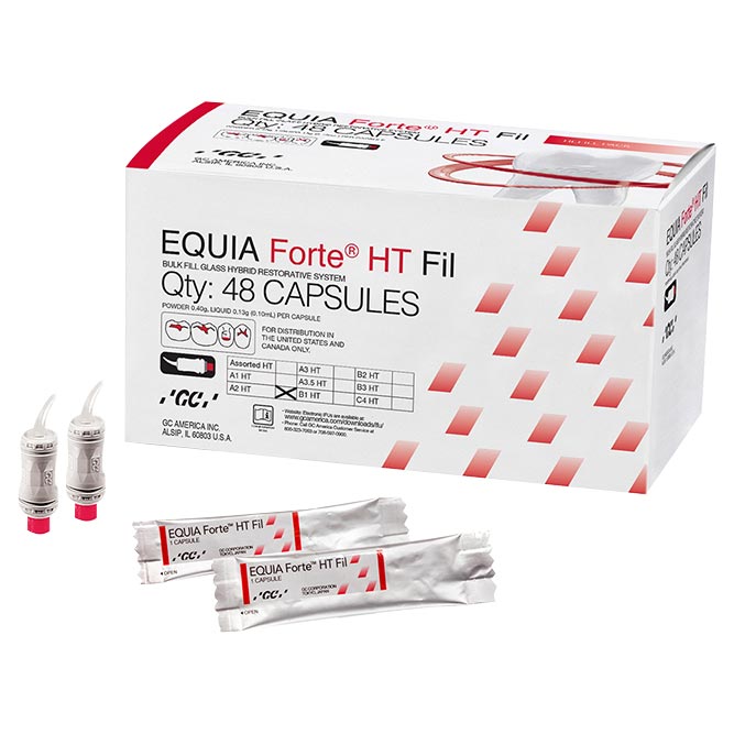 Equia Forte HT Fil Capsule Refill, A2, 48/Pk thumbnail 9