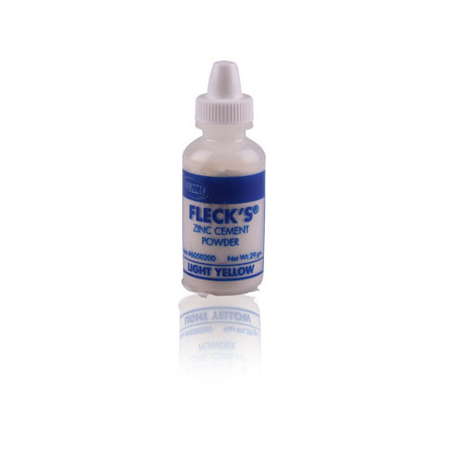 Fleck's Zinc Phosphate Cement Powder, 8 oz, Light Yellow, 1/Pk thumbnail 4