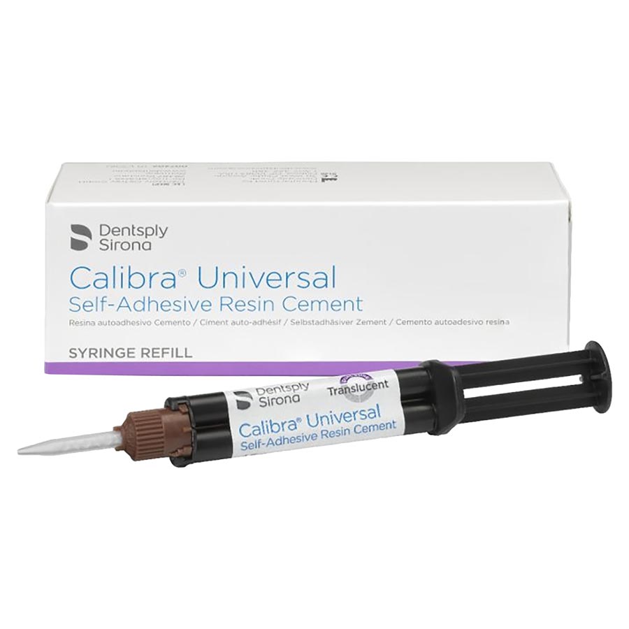 Calibra Universal Self-Adhesive Resin Cement, Automix Syringe Refill, 4.5 g, Medium, 2/Pk, 607403 thumbnail 5