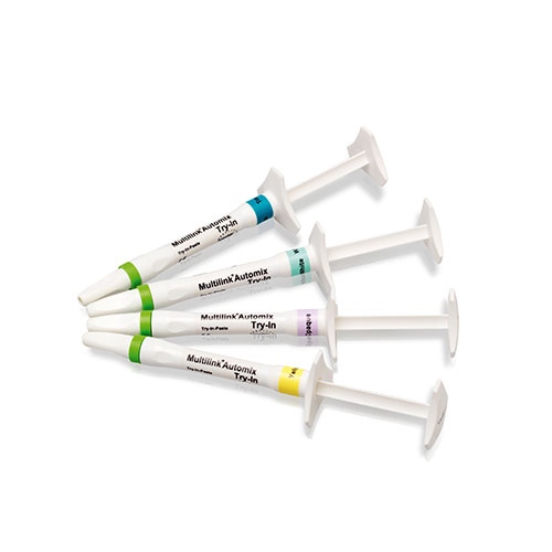 Multilink Automix Try-In Paste Cement Yellow Refill Ea product image