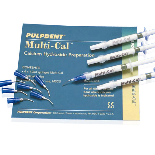 Multi-Cal Calcium Hydroxide Paste, Syringe, 3 ml, 1/Pk, MULTI-3 product image