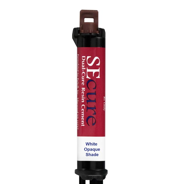 SEcure Cement White Opaque 9 Gm Syringe Refill 9gm/Ea product image