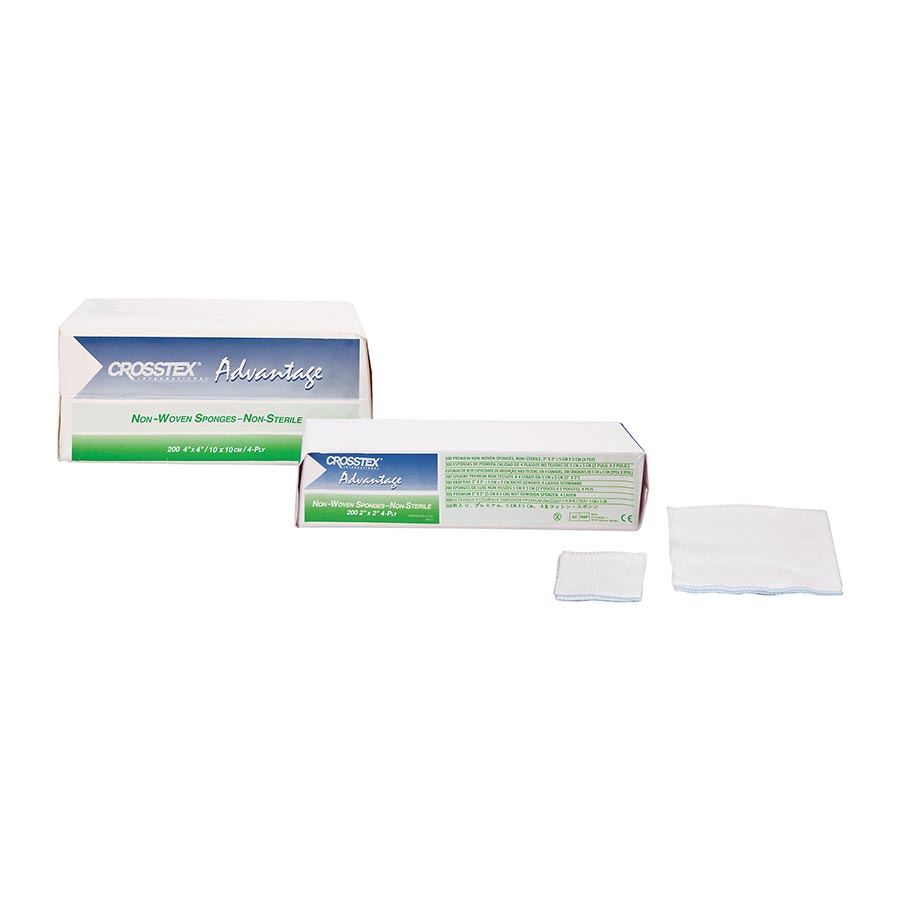 Advantage Non-Woven Sponges, Non-Sterile, 4-Ply, 2" x 2", 30 g, 5000/Pk, ENCNWLA thumbnail 7