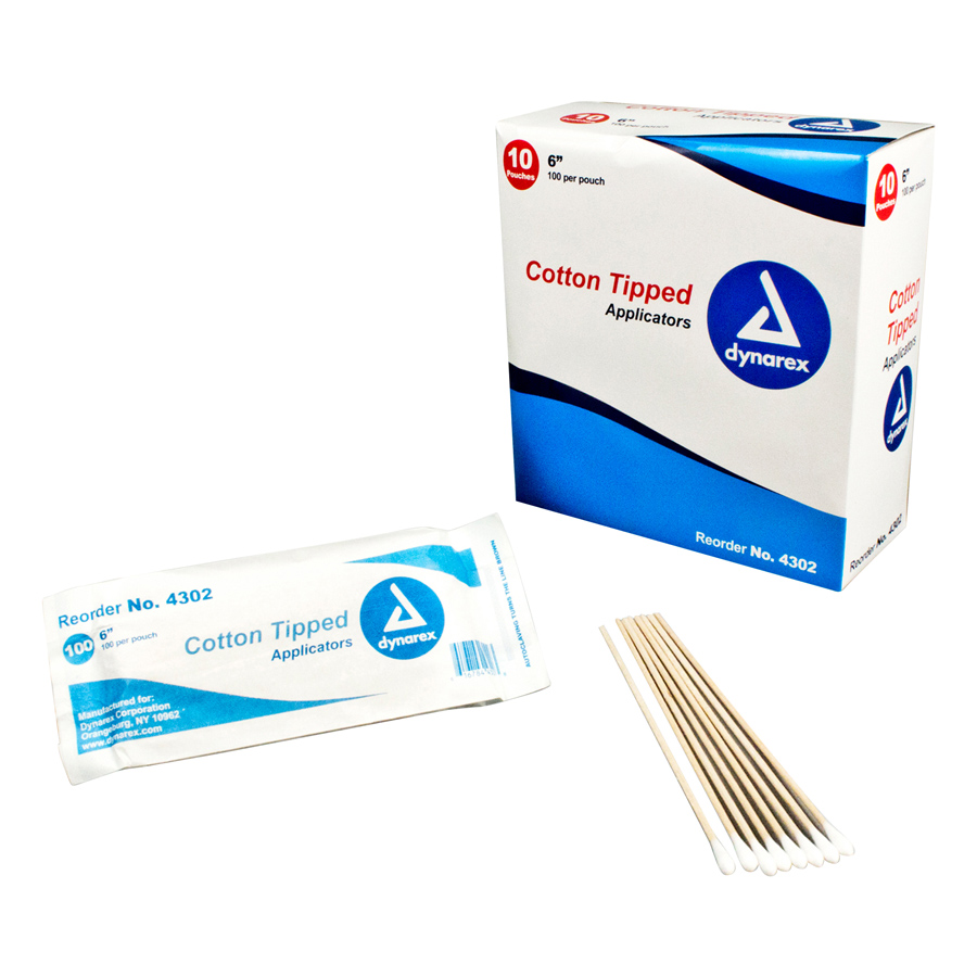 Cotton Tip Applicators 6" 1000/Pack product image