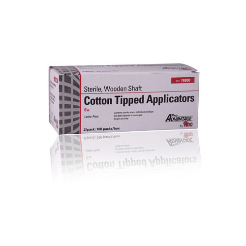 Sterile Cotton Tip Applicator 6" 2/Pack 200/Box product image
