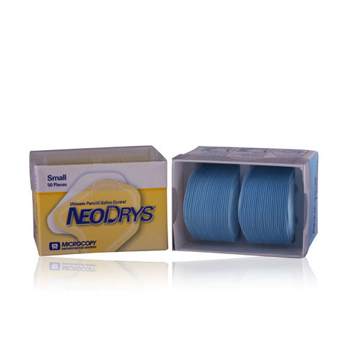 NeoDrys Original, Saliva Absorbent Cotton Roll Substitute, Large, Blue, 50/Pk, DYL thumbnail 9