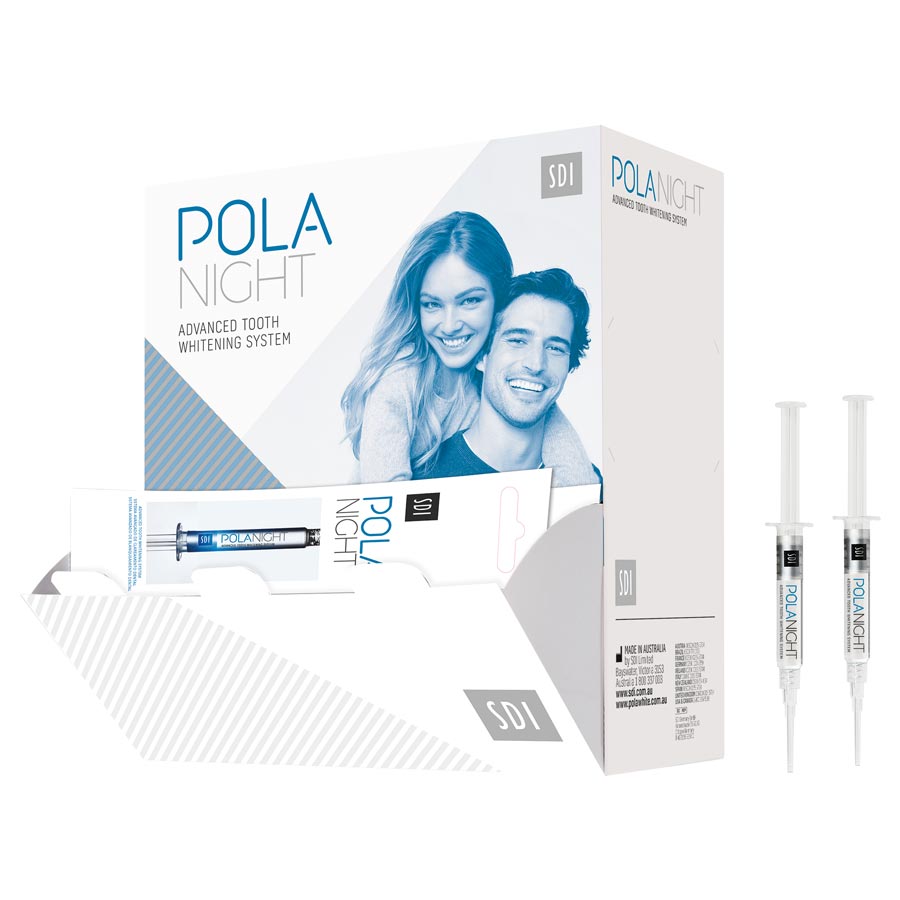 Pola Night Take Home Whitening System Dis Bx 22% Carb Prx Spearmint 50/Pk thumbnail 4