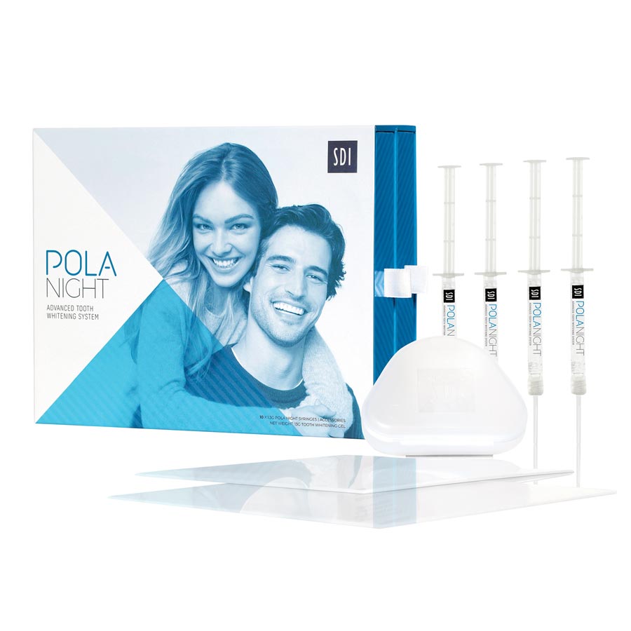 Pola Night Tooth Whitening System, 10% Carbamide Peroxide, Syringe Kit, 1.3 g, 10/Pk, 7700107 thumbnail 9
