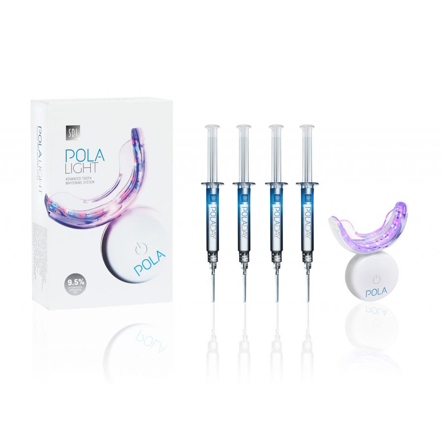 Pola Light Take Home Tooth Whitening System Kit 9.5% Hydrogen Peroxide Ea thumbnail 4