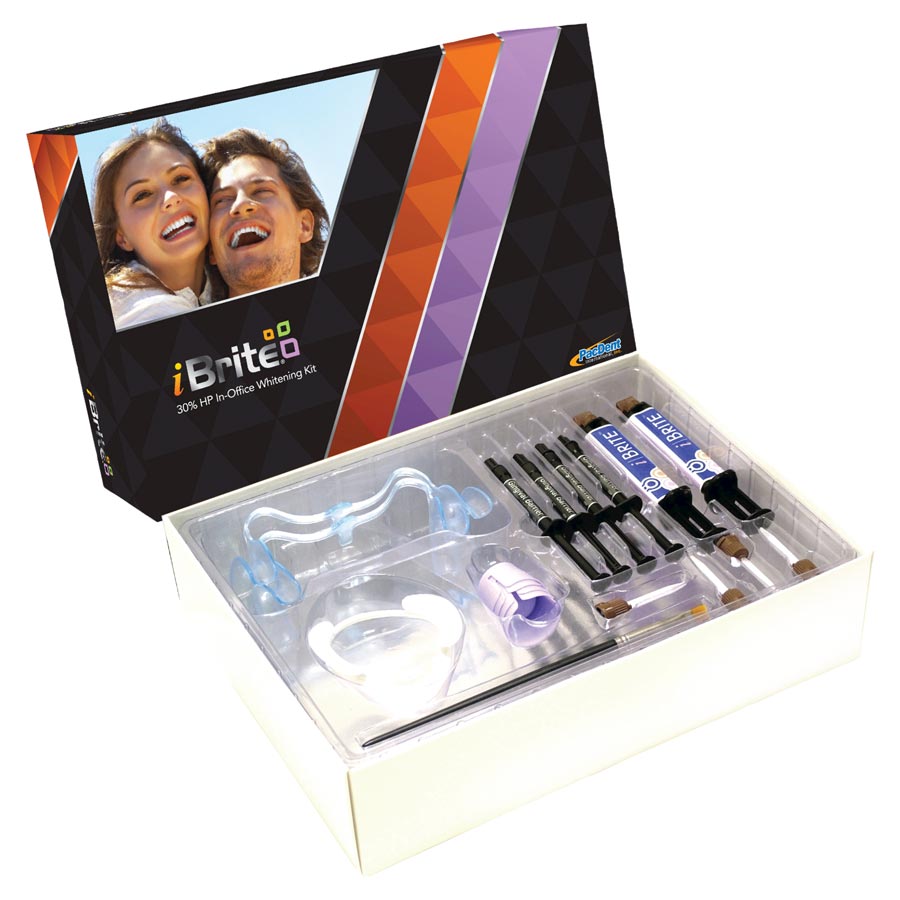 iBrite Chairside Tooth Whitening Gel-Type System, 30% Hydrogen Peroxide, 5-Patient Kit, IB803 thumbnail 2
