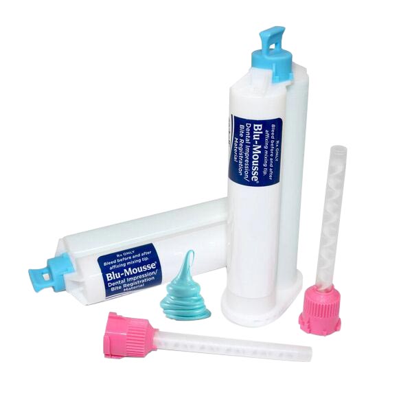 Blu-Mousse Bite Registration 30 Second Set Unflavored Splt Crtrdg Pkg 2/Pk thumbnail 9